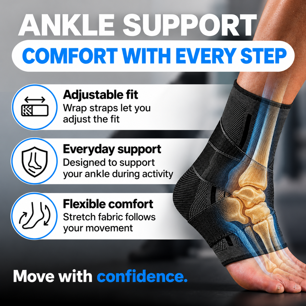 Arch Support Compression Foot Sleeve